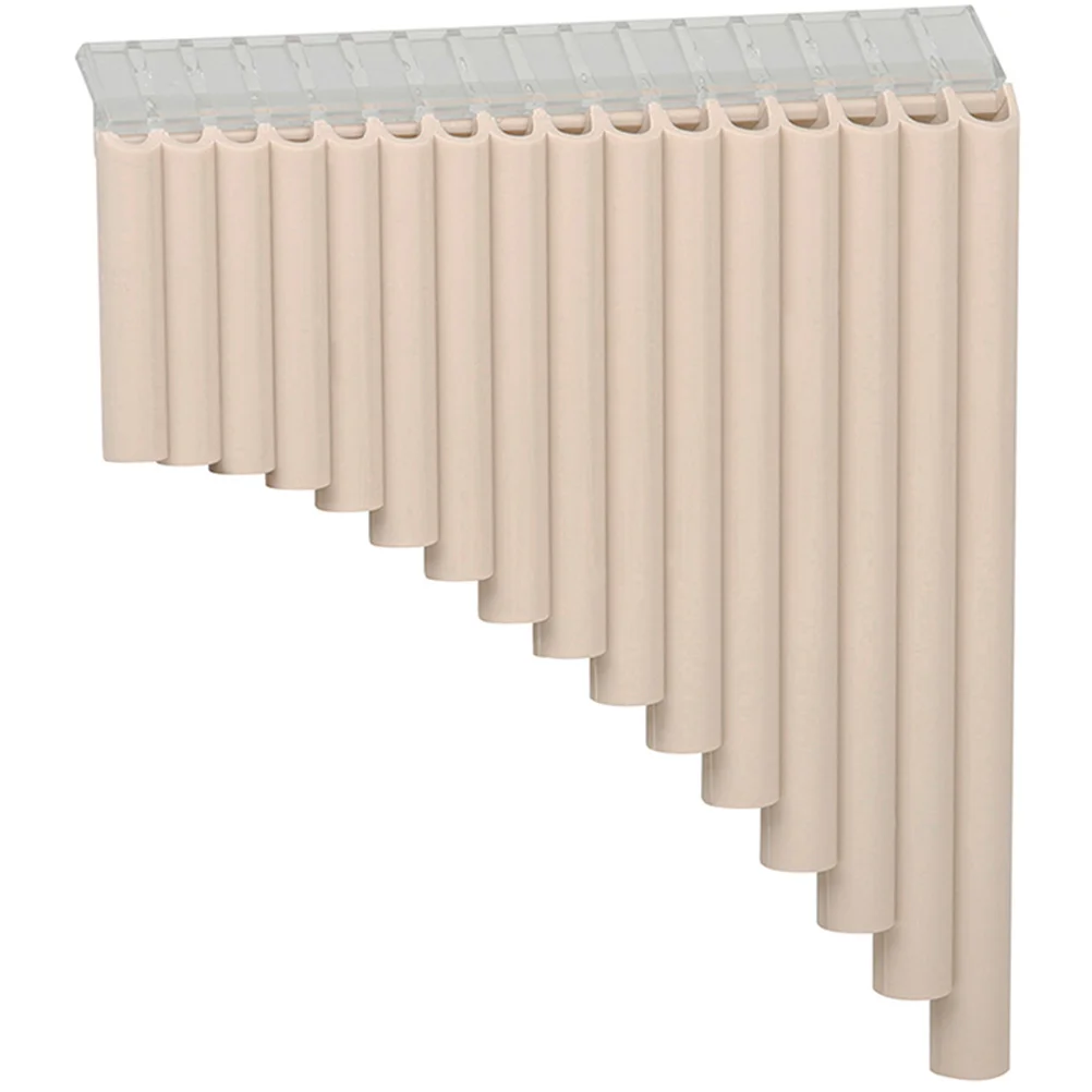 

16 Pipes Pan Flute C Key Instrument for Beginners with Music Book Portable Storage Bag Easy to Learn Musical Instruments