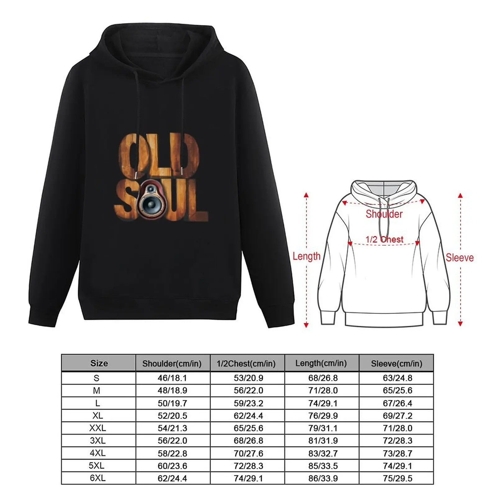 Old soul Hoodie mens designer clothes hooded shirt men wear anime clothing japanese hoodie