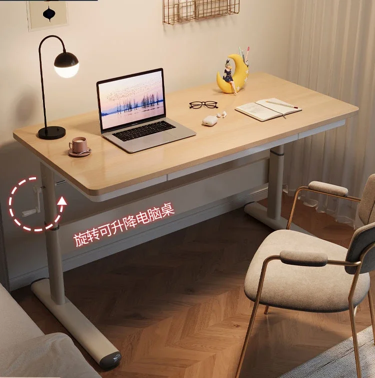 

Elevating , computer , household bedroom, writing desk, adjustable