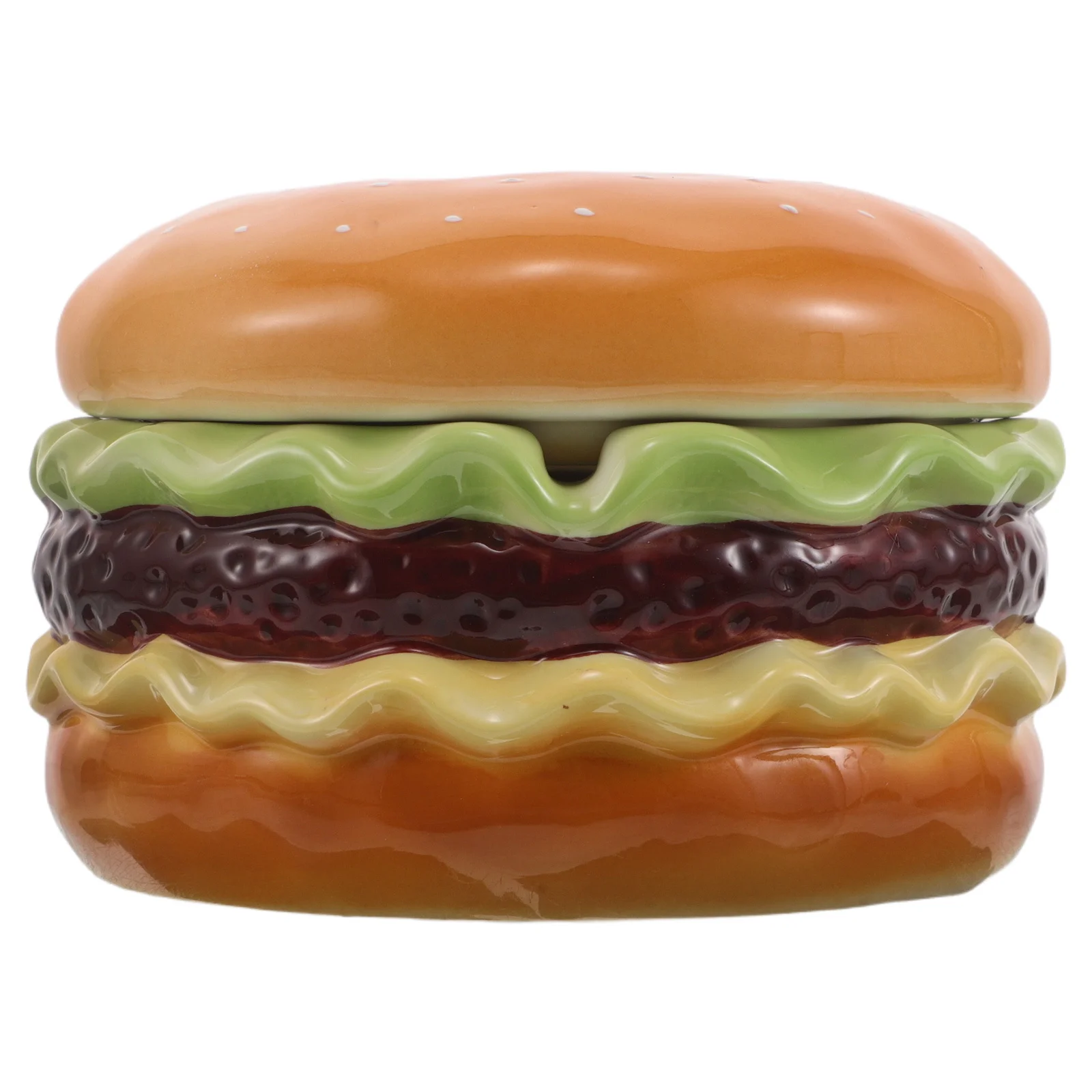 

Creative Ashtray Design Ceramic Windproof Lid Portable Ashtray Tabletop Tray For Home Office Bar Indoor Outdoor Use