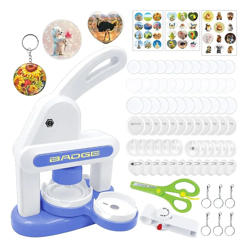 Mastering Your DIY Badge Projects: A Comprehensive Review of the Installation-Free Button Maker Machine