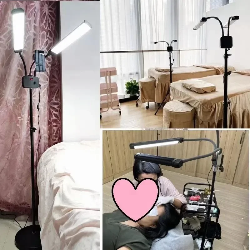 45W LED Video Light Double Arms Fill LED Light Selfie Light Long Strips LED Light for Photo Studio Live Broadcast Tiktok Stream