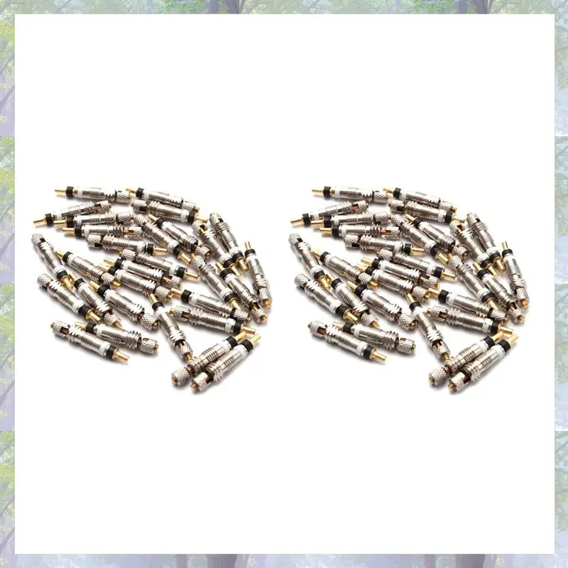 جديد وصول 60 قطعة بريستا صمام الأساسية الدراجة استبدال لايحتاج الأساسية ل Tubeless الطريق الدراجة الجبلية ، دراجة الملحقات