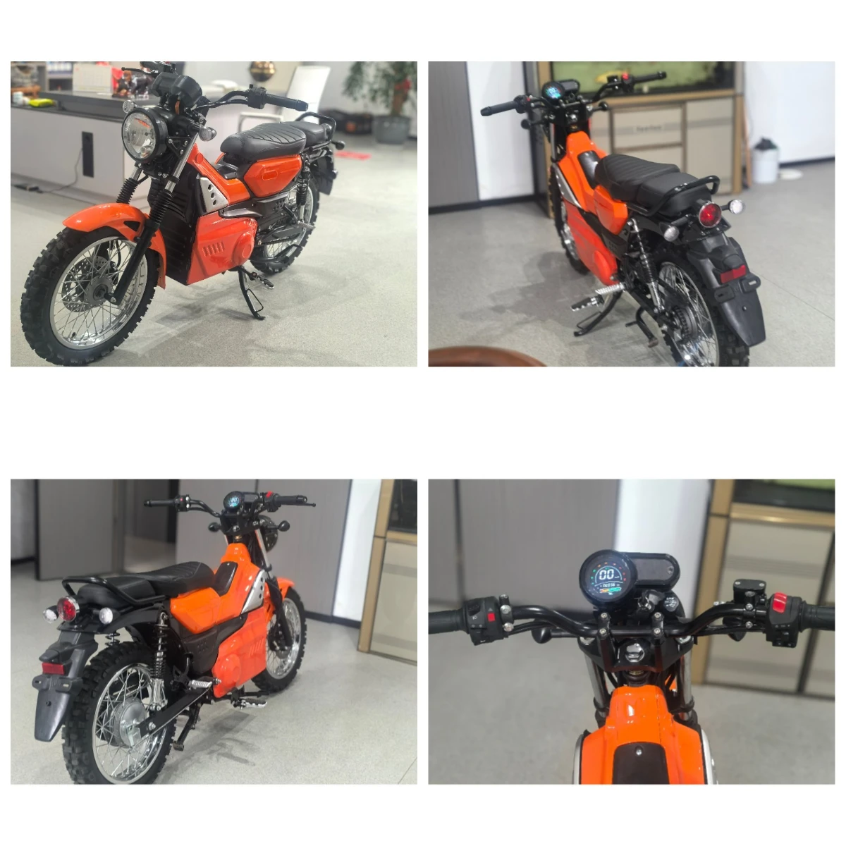 Krono Wild Electric Scooter With Smart Battery Management System Extend Battery Life Removable Lithium Battery Electric Motorcyc