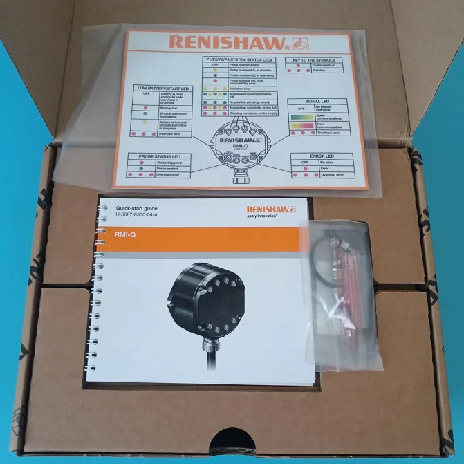 Renishaw RMI-Q Cover Cable Assembly A-5687-0305 A-5687-0306 A-5687-0302 A-5687-0303 A-5687-0304 Tool Kit A-4113-0300