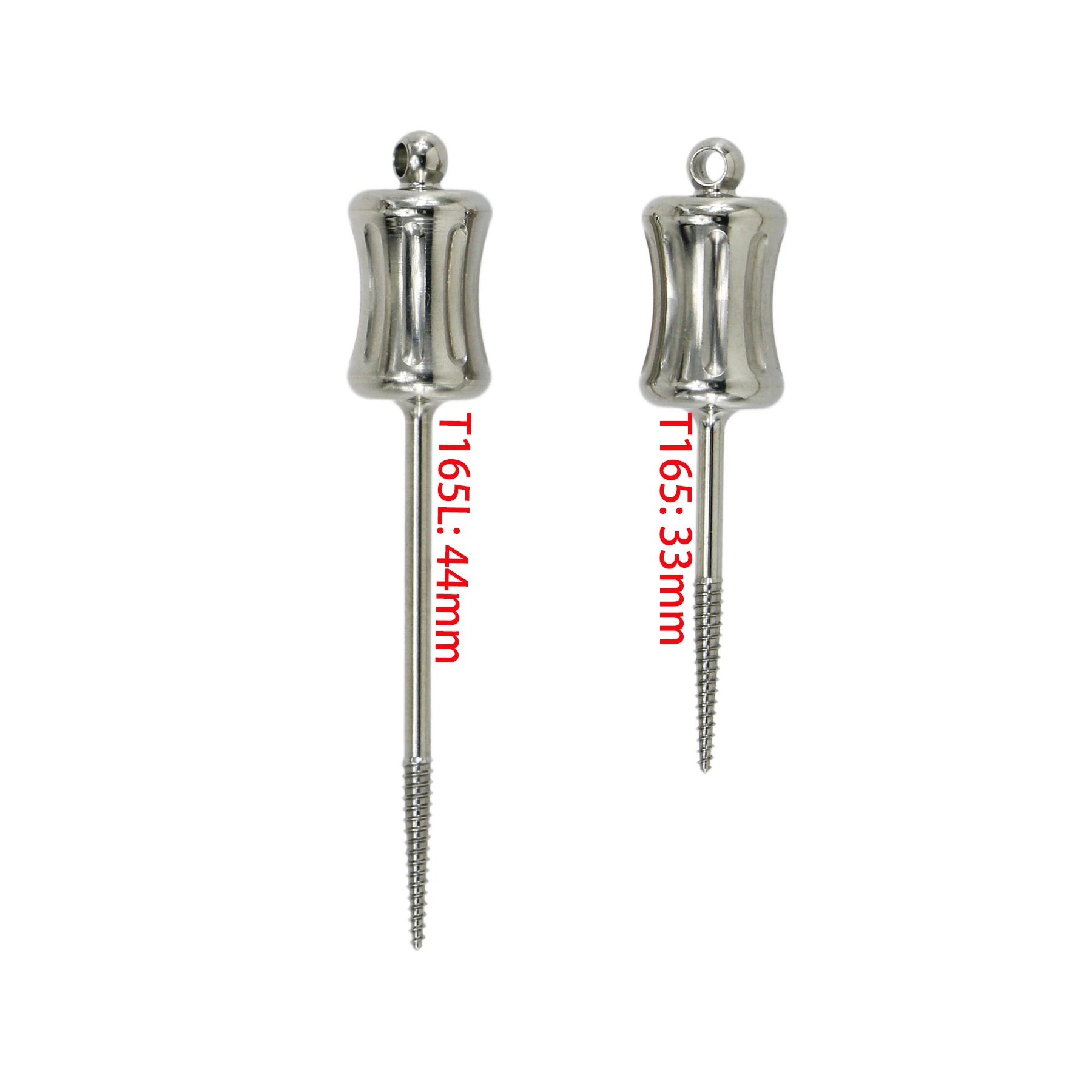 Dental Medical Manual Extractor Broken Root Drill Remnant Apical Root Fragments Screw Drill Short 33mm Long 44mm