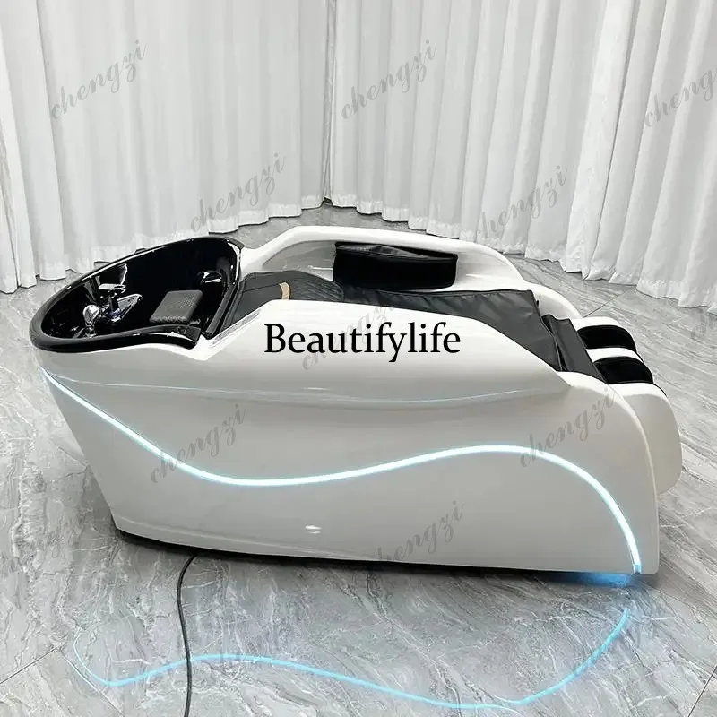 PP Fumigation Intelligent Shampoo Chairs Water Cycle Massage Comfort Intelligent Shampoo Chairs High-end Integrated
