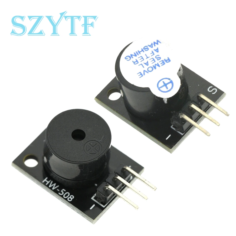 Tranzystor aktywny/pasywny czujnik brzęczyka moduł alarmowy KY-006 KY-012 dla LH DIY zestaw akcesoriów