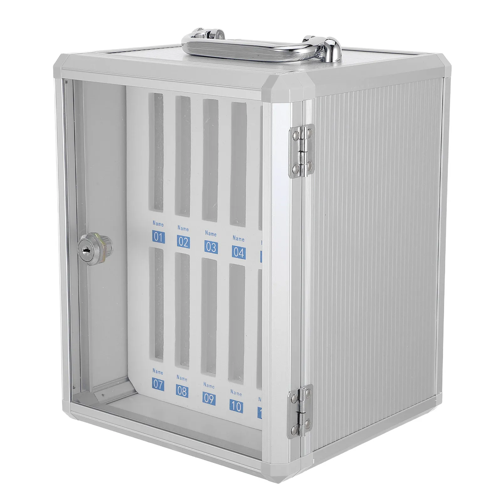 Cell Phone Lock Box For Phone Storage For Classroom Busy Office Slots Locker Password Lockable Mobile Cabinet School
