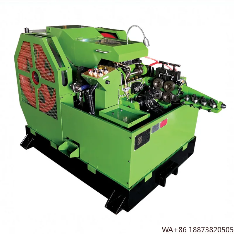 เครื่องจักรผลิตสกรูอัตโนมัติ เครื่องทำสกรูเกลียวปล่อย เครื่องทำสกรูเกลียวปล่อยแบบเย็น