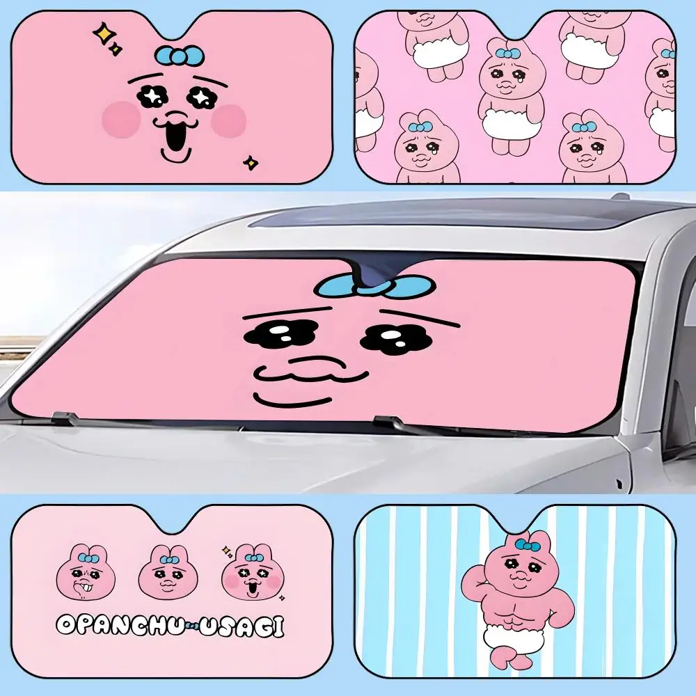 

Opanchu Usagi Sun Visor Retractable Car Sun Visor Anti-Glare UV Protection Front Window Sunshade