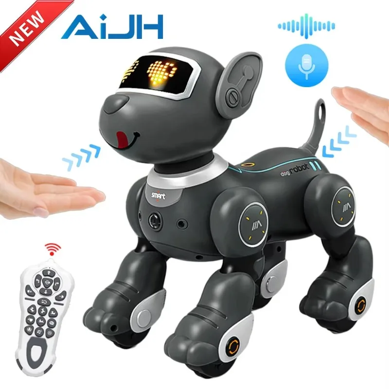 Robot Dog Perro Inteligente Walking Dancing Remote Control Robot Pet Ai Programming Smart Rc Robot Toys