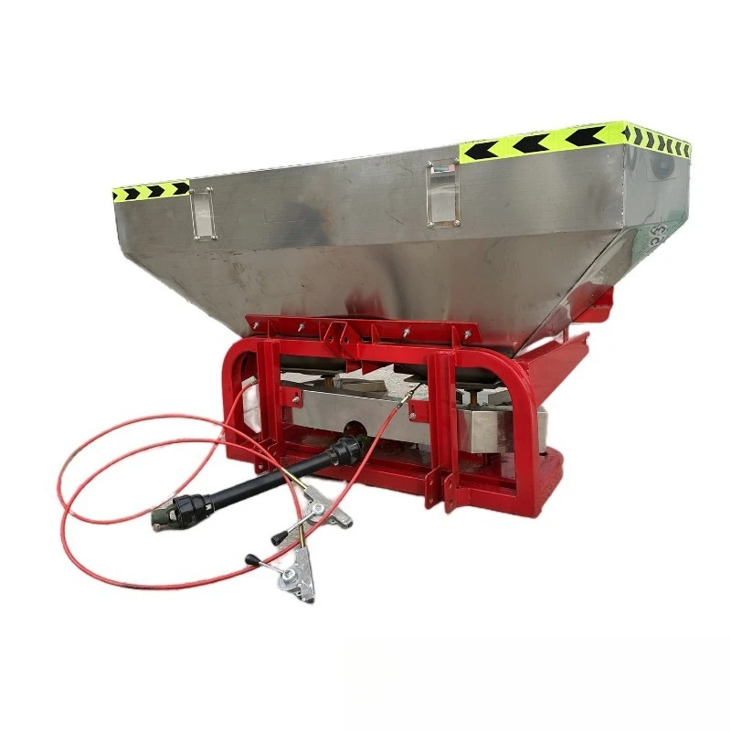 

Four-wheel rear disc fertilizer spreader, farmland granular fertilizer powder fertilizer spreader