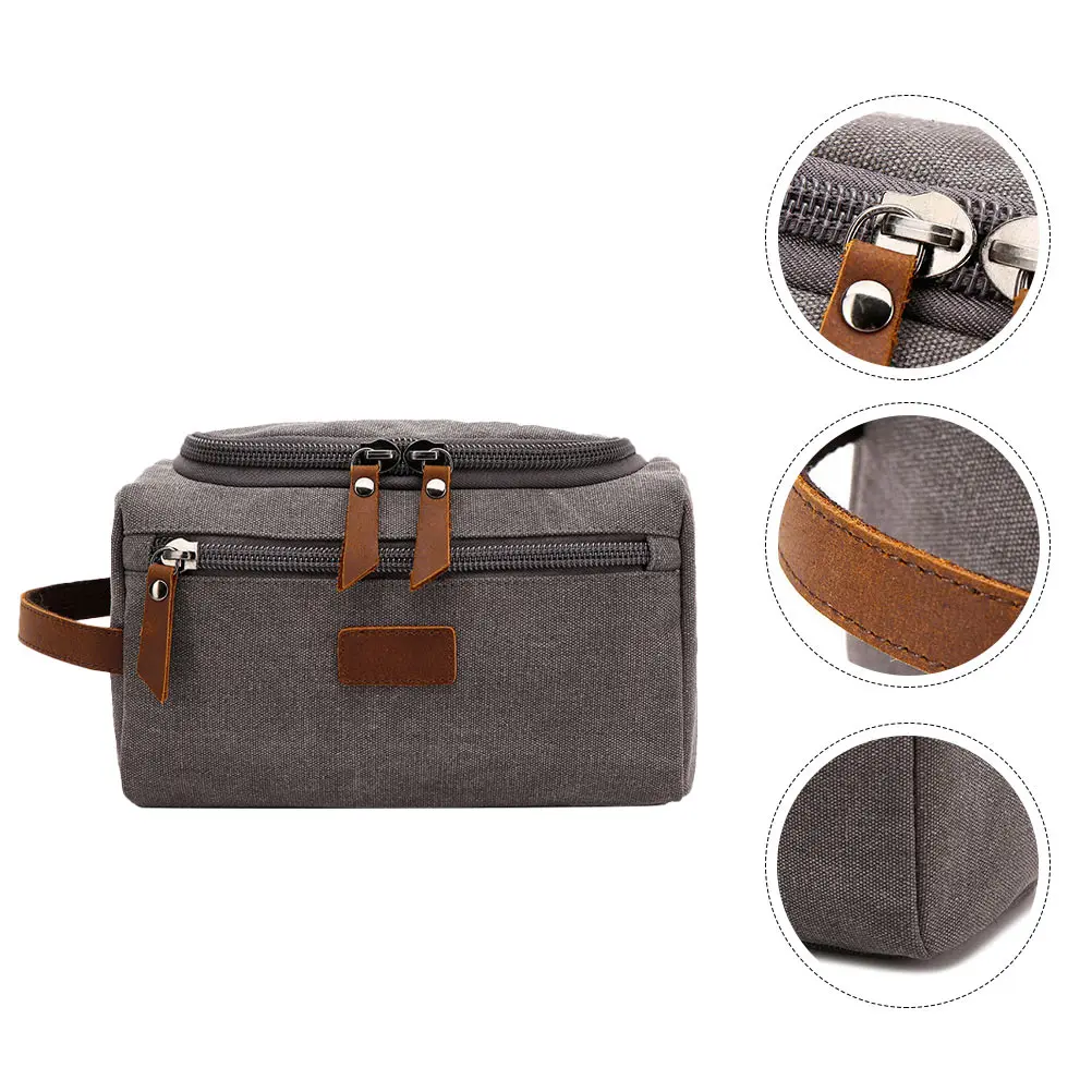 

1pc Large Male Toiletry Bag Waterproof Travel Storage Organizer Multiple Pockets Portable Wash Pouch For Men Women Business Trip