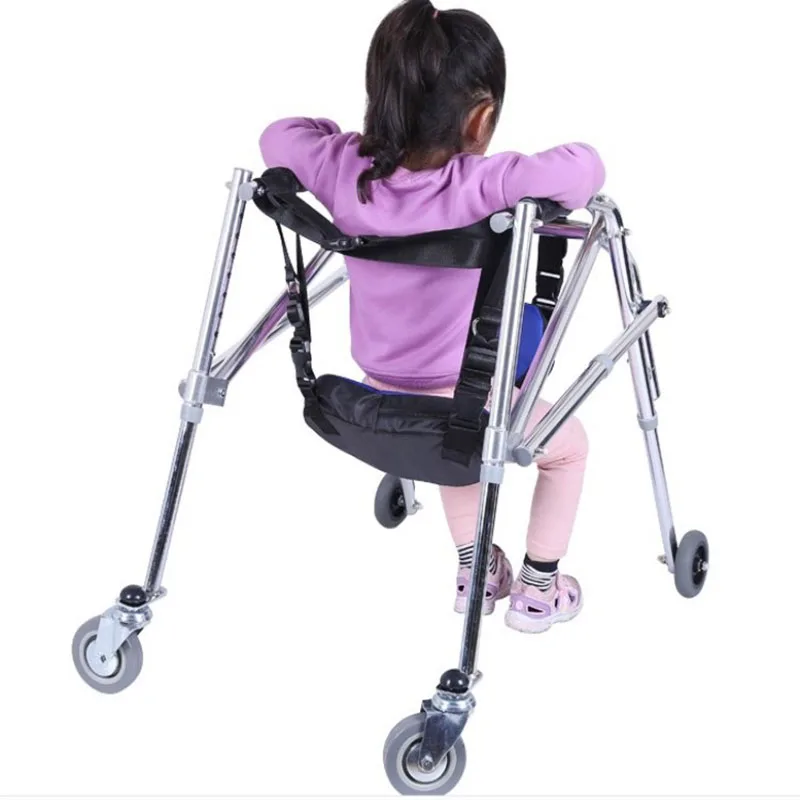 Walker Rehabilitation Training Equipment Lower Limb Rehabilitation Training Standing Frame Children Walker Height Adjustable