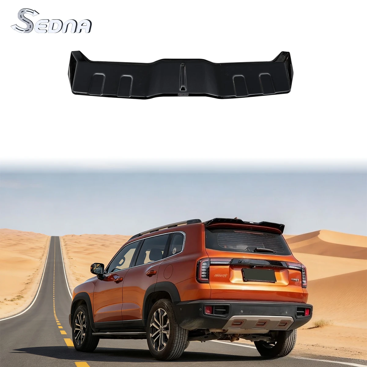 

Rear Spoiler Wing Trunk Lid Lip Spoiles Wings For HAVAL Dargo 2021-2023 Tuning Car Modification Exterior Auto Parts Accessories