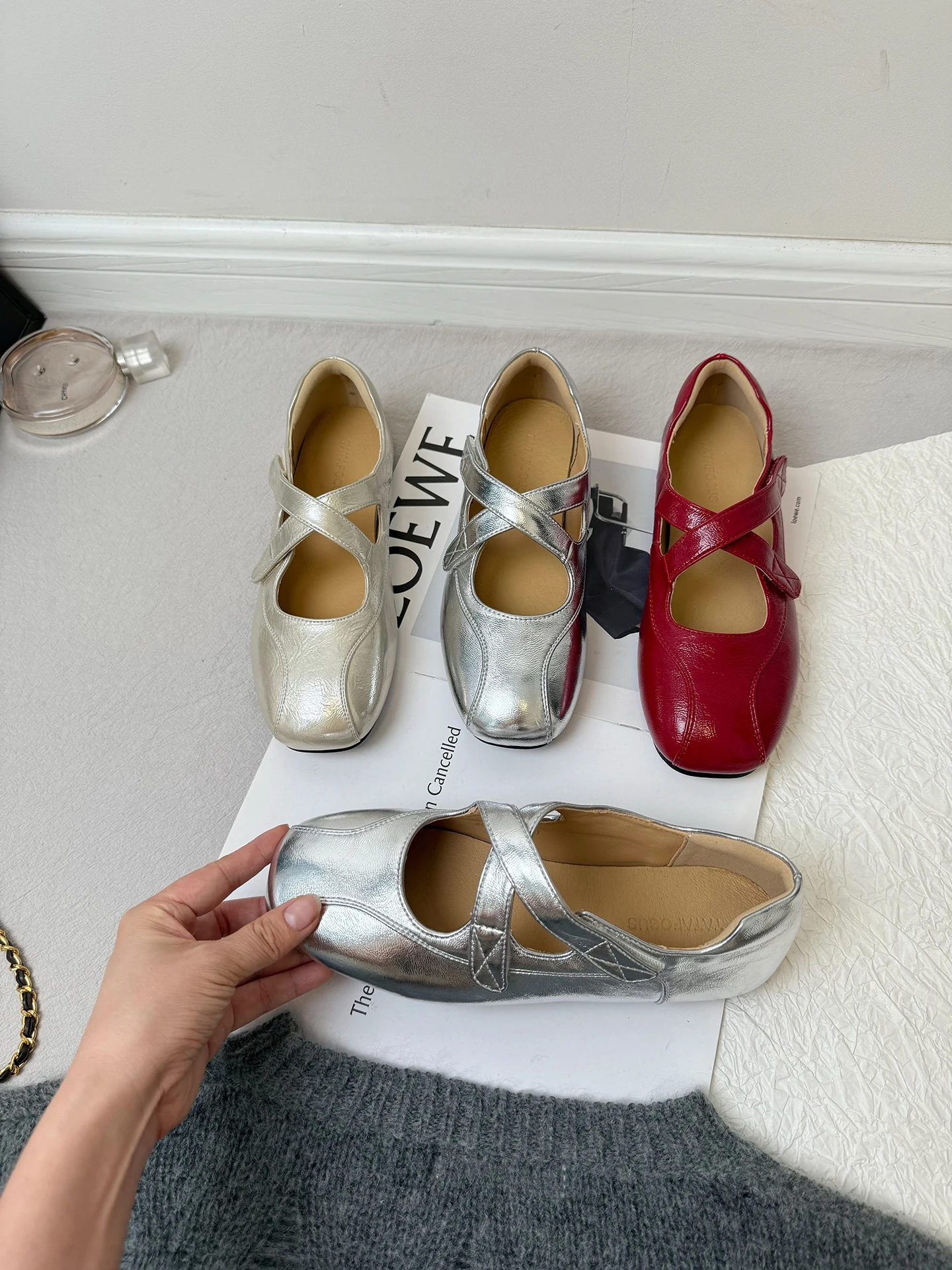 scarpe-mary-jane-retro-in-vera-pelle-da-donna-con-fondo-morbido-casual-rosse-ballerine-con-fibbia-incrociata-alla-moda-per-l'estate