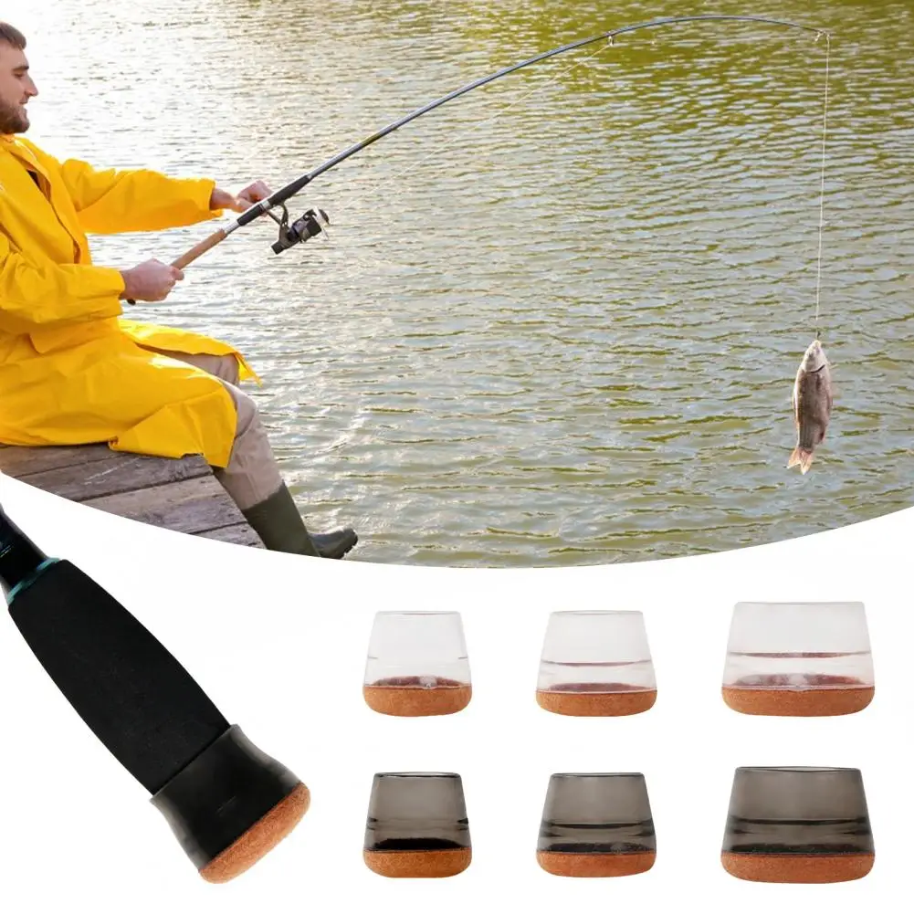 Fishing Seat Butt Cushion Universal Fishing Rod Butt Cushion Pole Holder Protector Set for Outdoor Use End Cover Seat Cushion