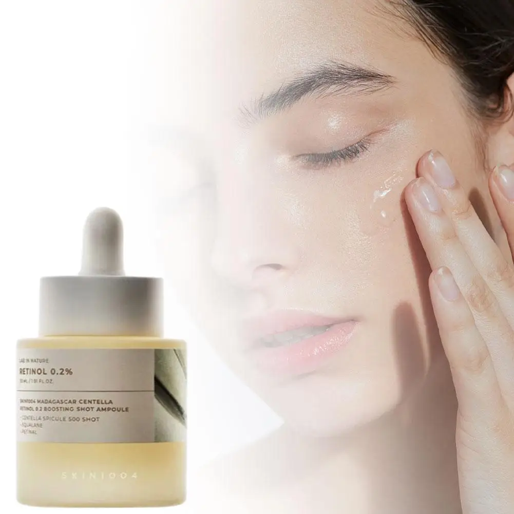 Skin1004 Centella Asiatica Retinol 0.2 جوهر معزز لشد البشرة وتفتيح البشرة وتقليل الخطوط الدقيقة والمسام