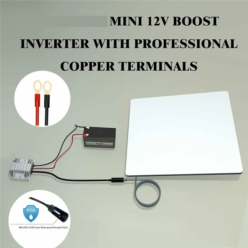 AA60-For Starlink Mini Power Supply Step Up Conversion 12V/24V To 30V 3.5A Step-Up DC Converter With Ander Son Plug IP68 Male