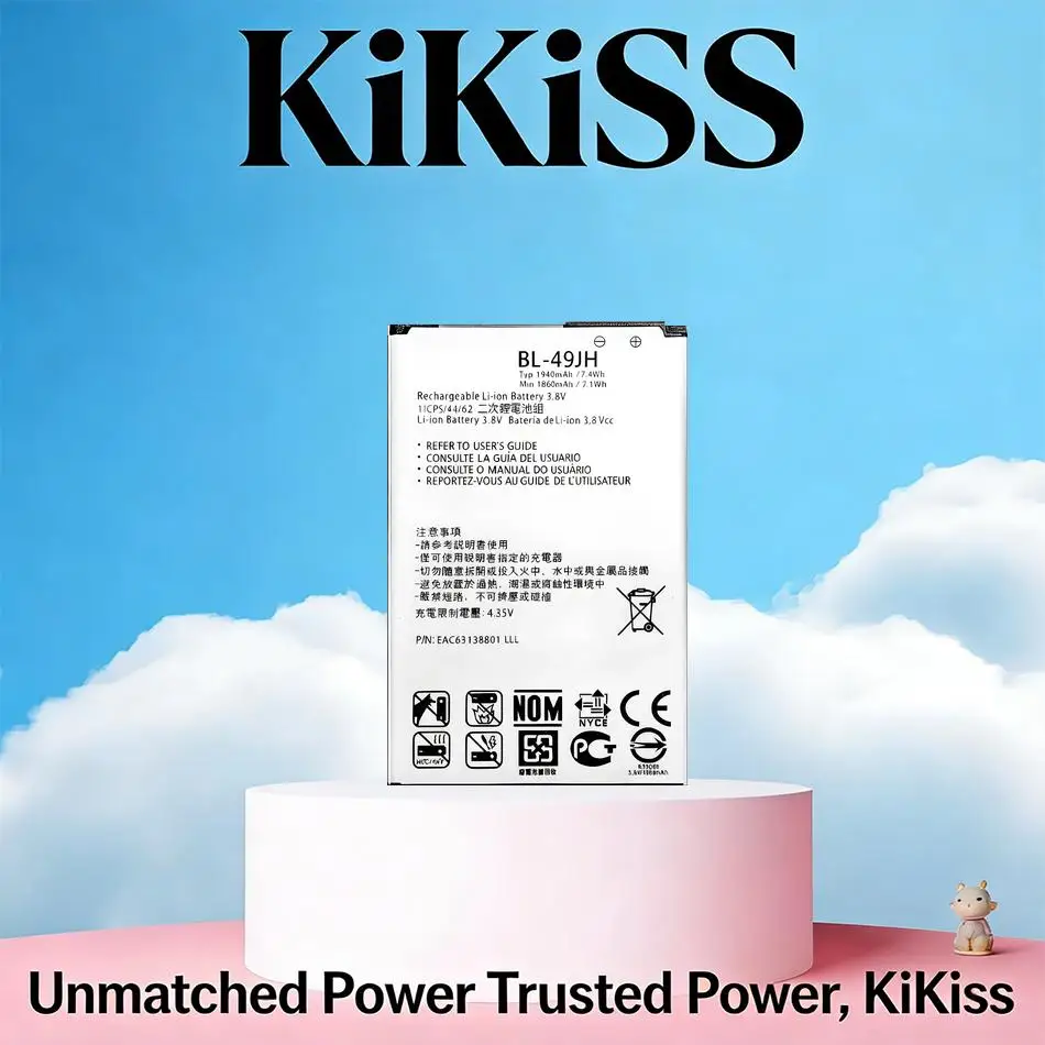 Long-Lasting For LG K4 K4 Lte K130E K120E K120 K3 LS450 BL 49JH BL-49JH Mobile Phone Battery 1940mAh High Compatibility