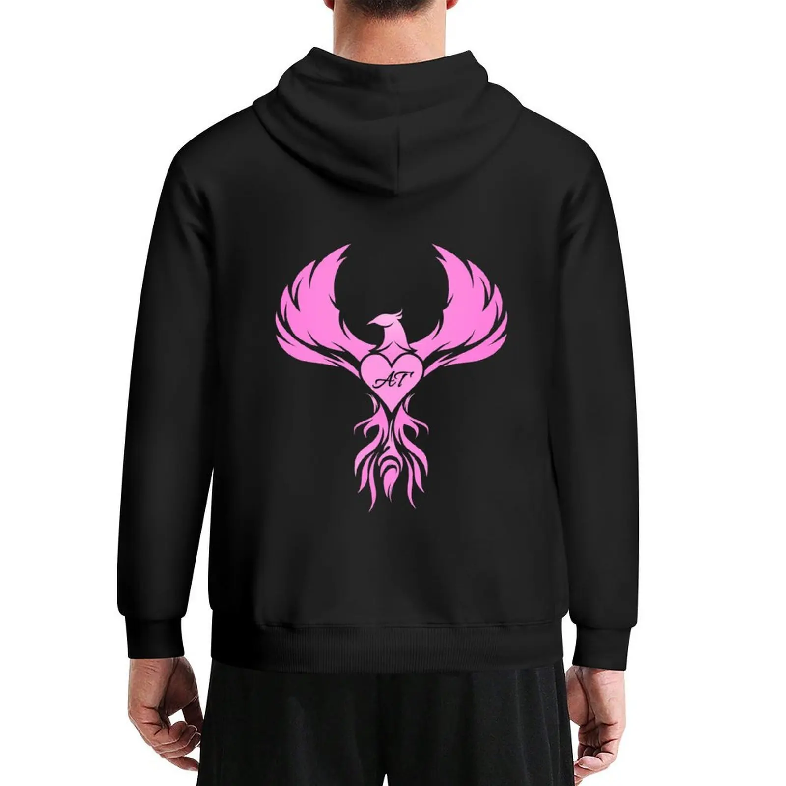 

Pink Phoenix Rising Hoodie hooded shirt autumn jacket men men's autumn clothes autumn tracksuits