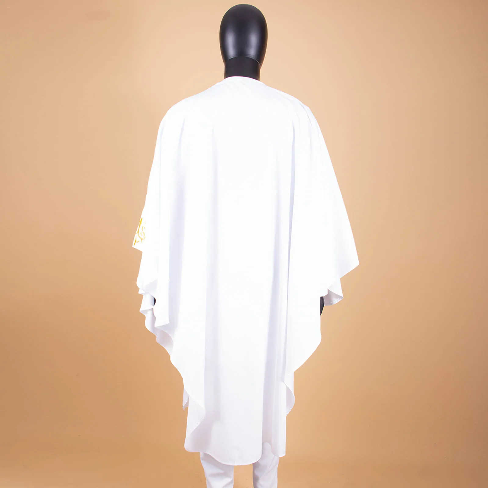 African Traditional Clothing for Men Embroidery Agbada Robe Shirts and Pants Set Dashiki Outfits for Wedding Evening A2316037