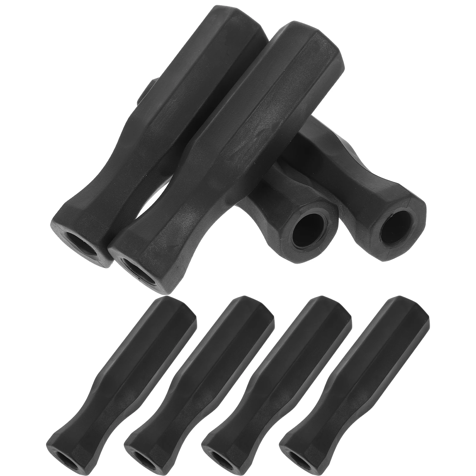 

8pcs Pvc Handles Ergonomic Table Soccer Grips Compact Replaceable Accessories For Household Ergonomic Foosball Grip Use