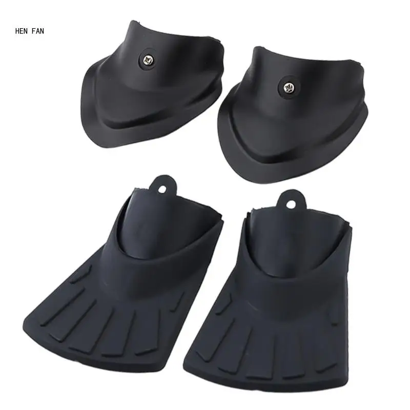 

2 Pair Electric Scooter Flap, Electric Scooter Fishtail Front Rear Mudguards Scooter Flap Electric Scooter Accessories M89D