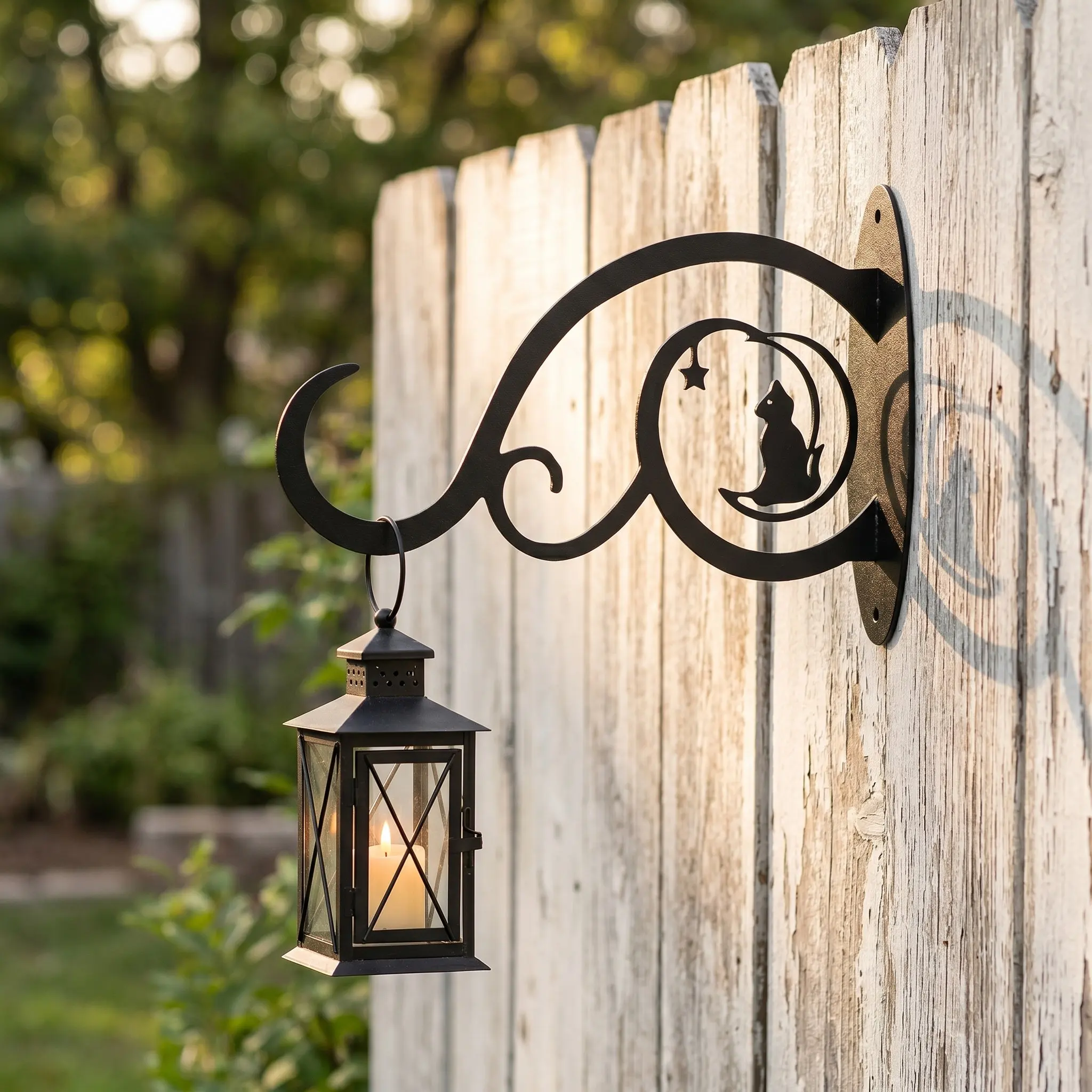 Hanging Plant Brackets Flowerpot Holder Wall-Mounted Garden Hooks for Lanterns Flower Baskets Wind Chimes Decorative Plant Pot