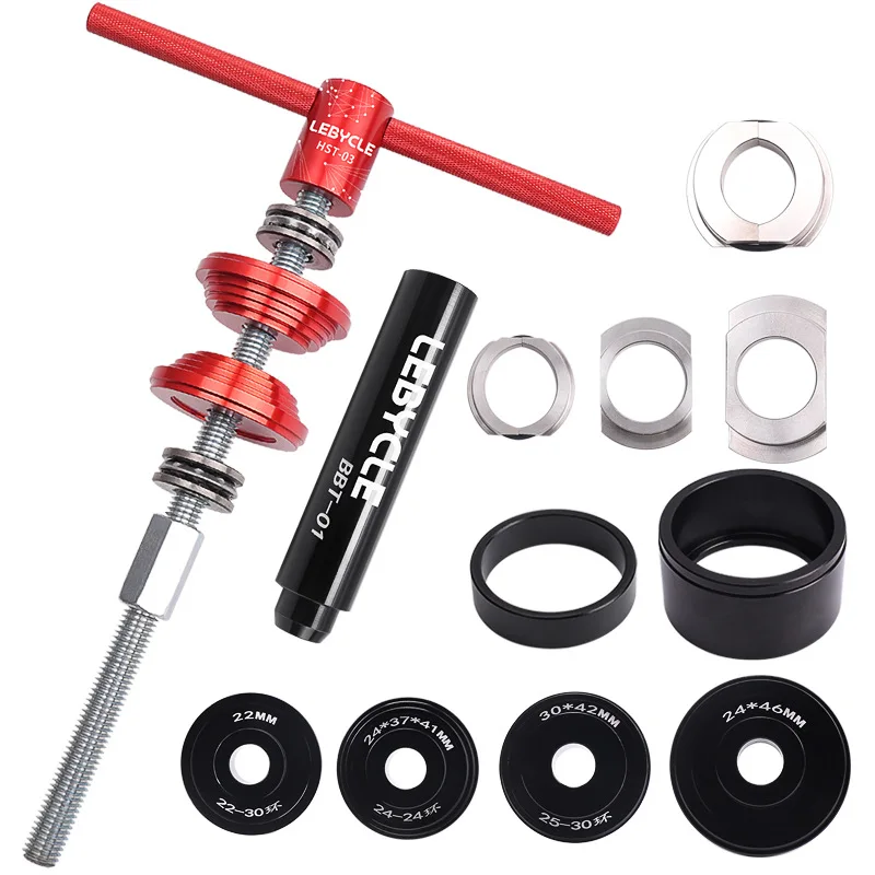 Bicycle Bearings Extractor Bottom Bracket Bike Install and Bearing Tool Kit BB86/BB30/BB92/PF30 MTB Repair Tool Bike Accessories