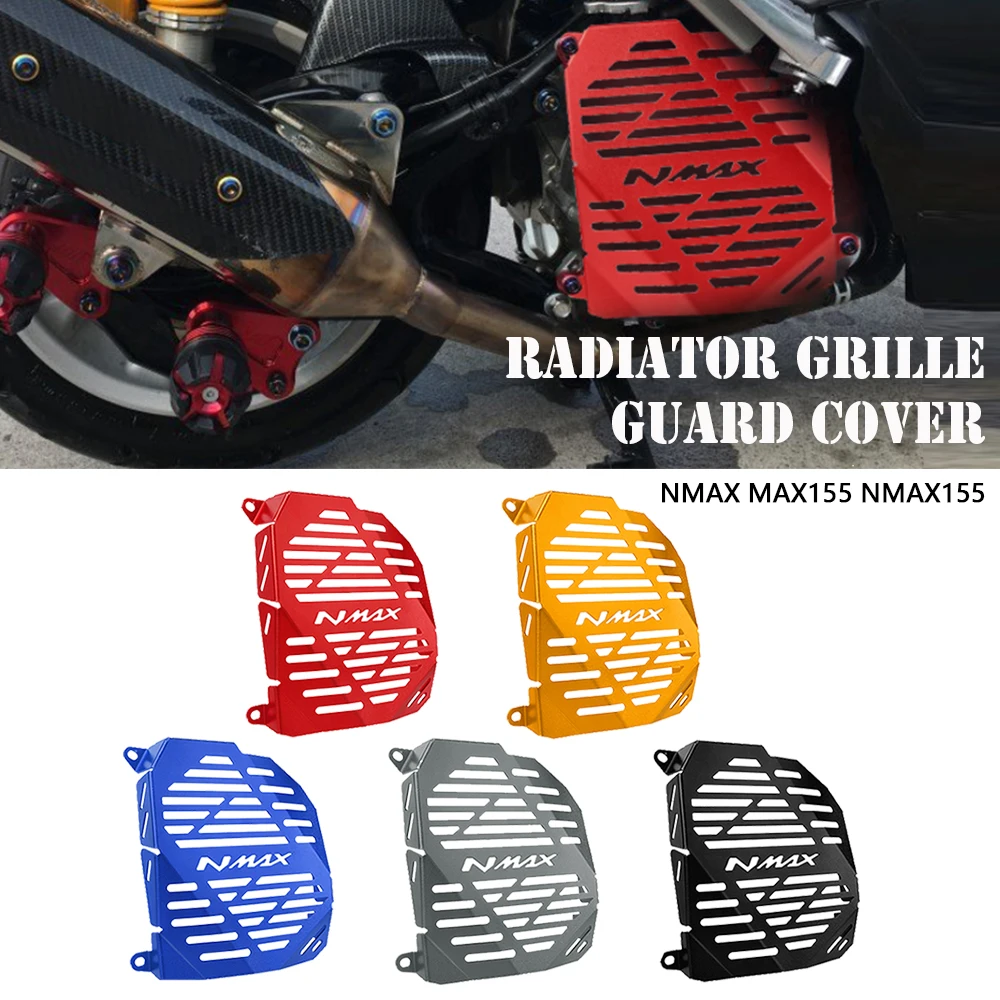 2021 Motorcyclel Radiator Grille Grill Cover Protector Guard FOR YAMAHA NMAX155 N-MAX NMAX N MAX 155 2015 2016 2017 2018 2019