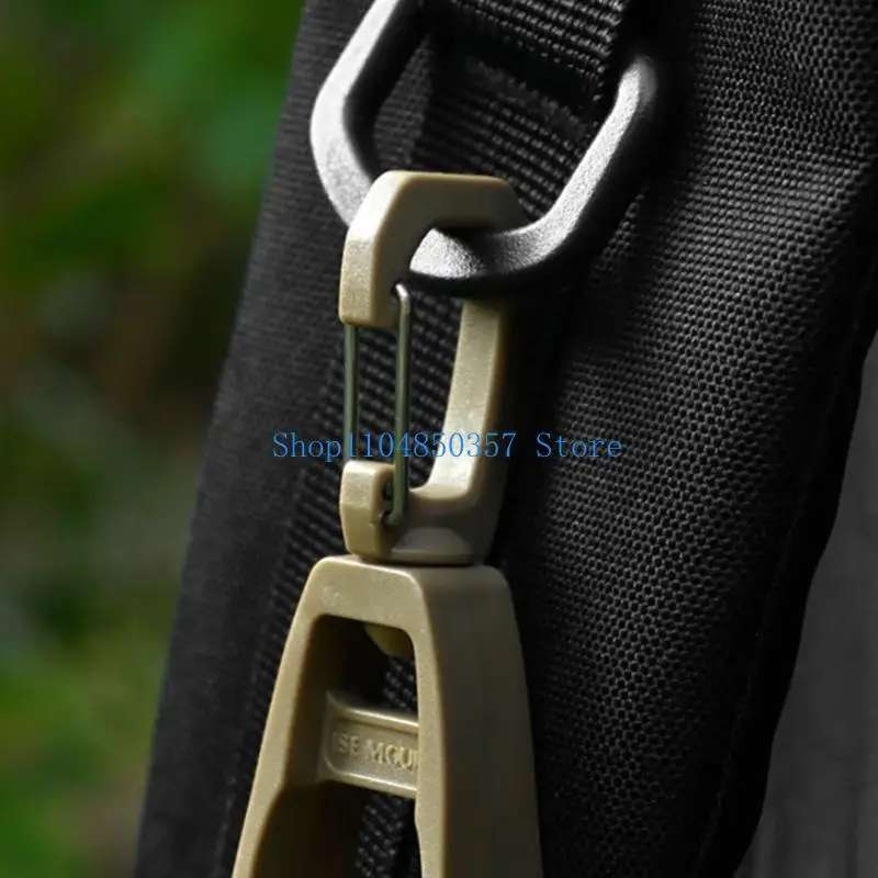 652F Nonslip Outdoor Equipment Clip with Rustproof Spring Suitable for Management