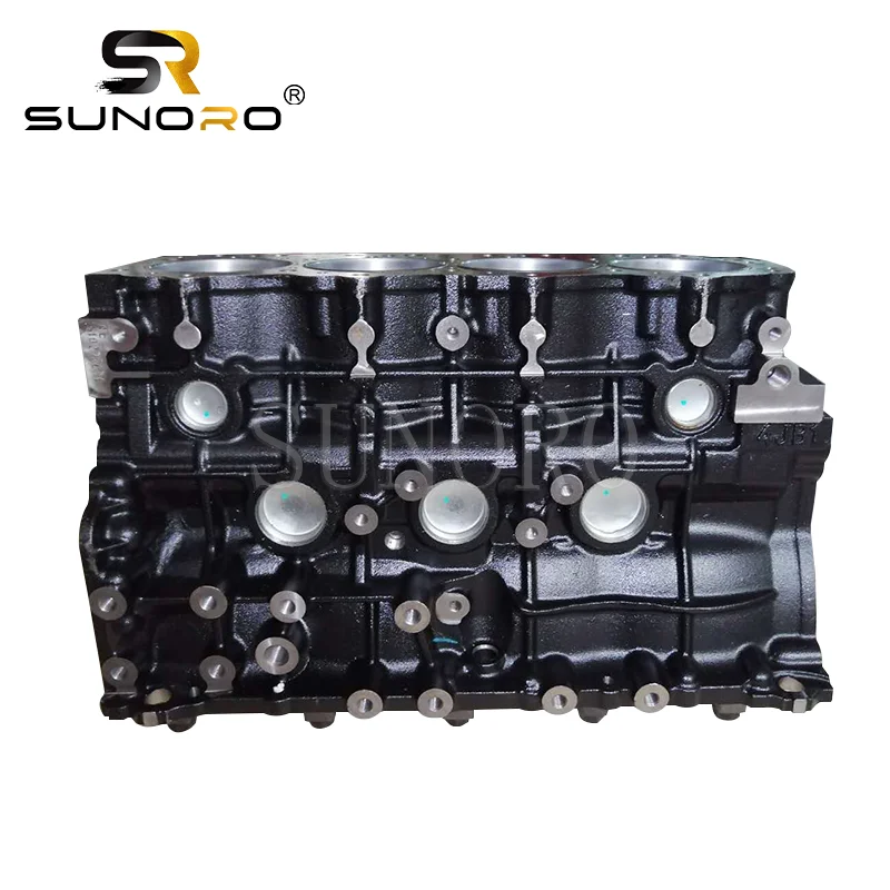 

8-97352744-2 4JG1 Cylinder Block Construction Machinery Retail Excavator Engines