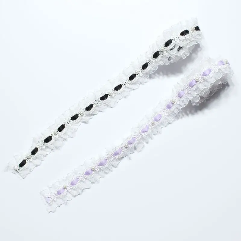 Handmade beading, threading ribbons, embroidery, lace, pleated lace, clothing, hats, skirts, accessories, DIY