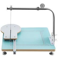 SucceBuy Schuimsnijder Machine Verstelbare hoek Regelbare temperatuur Tafel Fire MDF + Legering Piepschuim Spons Snijgereedschapsset