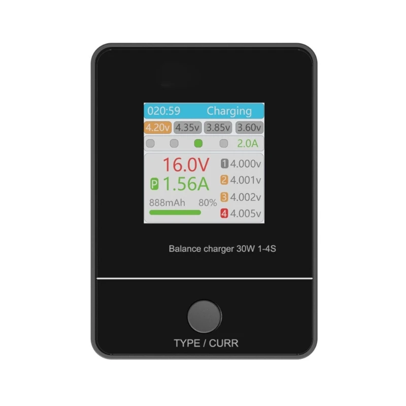 M4AC 30W for Models Drones 1-4S XT60 Connection for Various Types (LiPo, LiFe, LiHV)