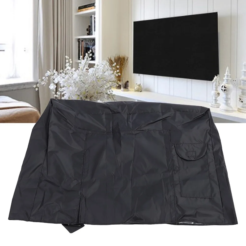 

LED TVs Oxford Cloth Outdoor TV Cover Water Proof Dust Proof TV Screen Protectors Breathable Weatherproof TV Cover Outdoor Use