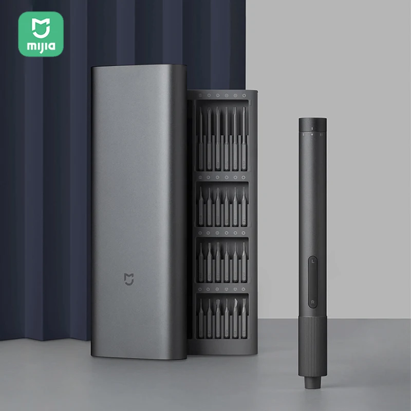 

Электрический шуруповерт Mijia, 2 режима, перезаряжаемый, портативный, с набором бит из стали 24/S2, прецизионный, с регулировкой крутящего момента, для повседневного использования