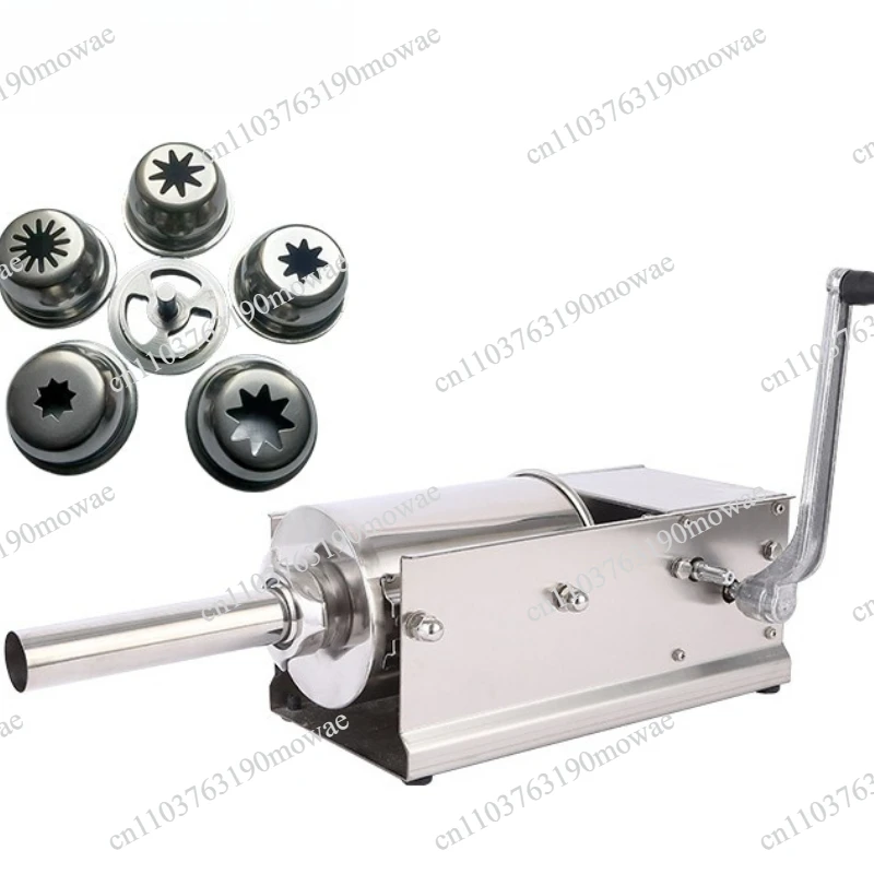 Stainless steel sausage machine enema horizontal two-speed enema machine sausage homemade