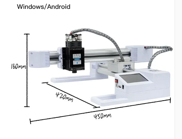 Portable Engraving Machine Mini Wood Carving Robot Machine for Metal Deep Wood Engraving Cutting