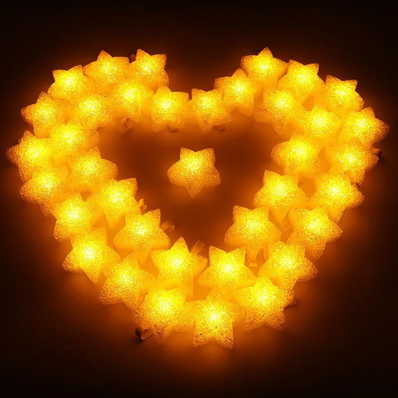 LED ستار العروة ستار ليلة مصابيح المضادة للانزلاق الفرقة ضوء مصباح لأداء الرقص مرحلة صور الدعامة لوازم الحفلات هدايا الاطفال #4