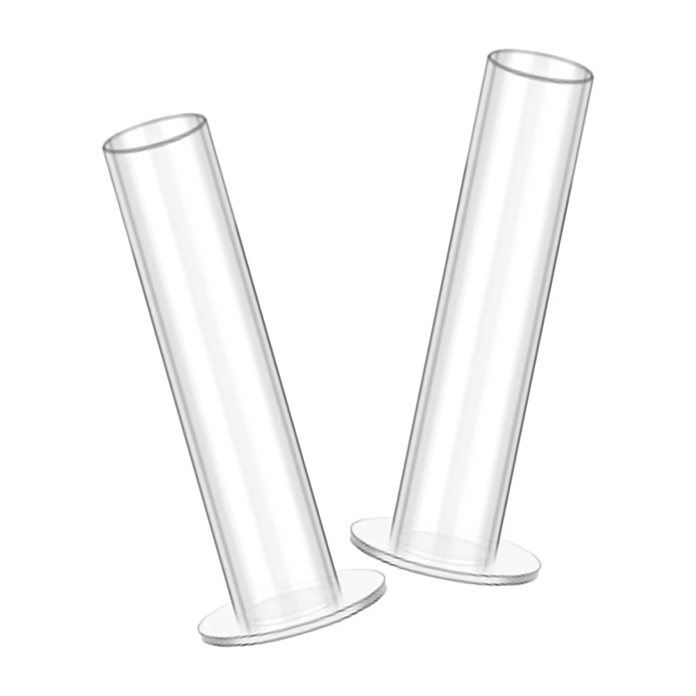 2Pcs Hair Ring Storage Holder Transparent Acrylic Display Rack Hairband Organizer Desk Hair Rope Stand Hairband Holder