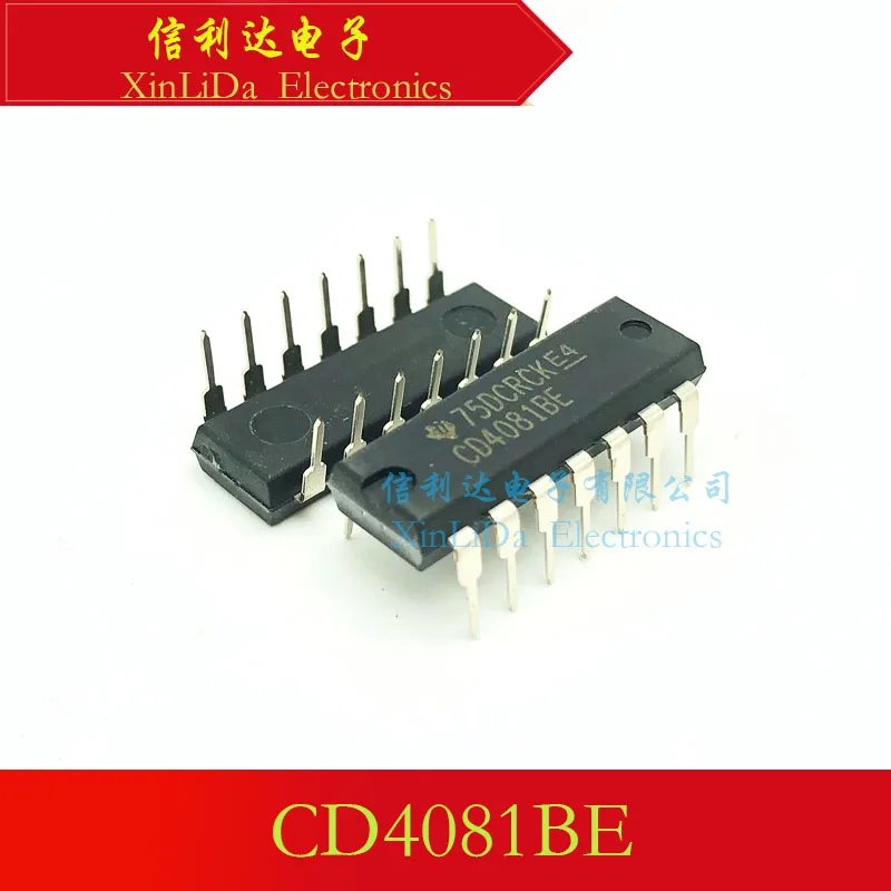 CD4081BE CD4081 DIP14 Logic chip New and original