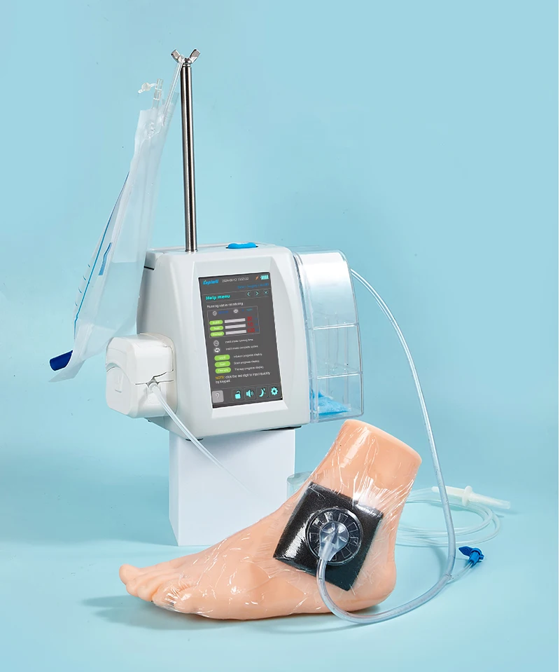 negative pressure wound therapy system for wound therapy NPWT vacuum wound suction pump NPWT dressing kit disposable canister