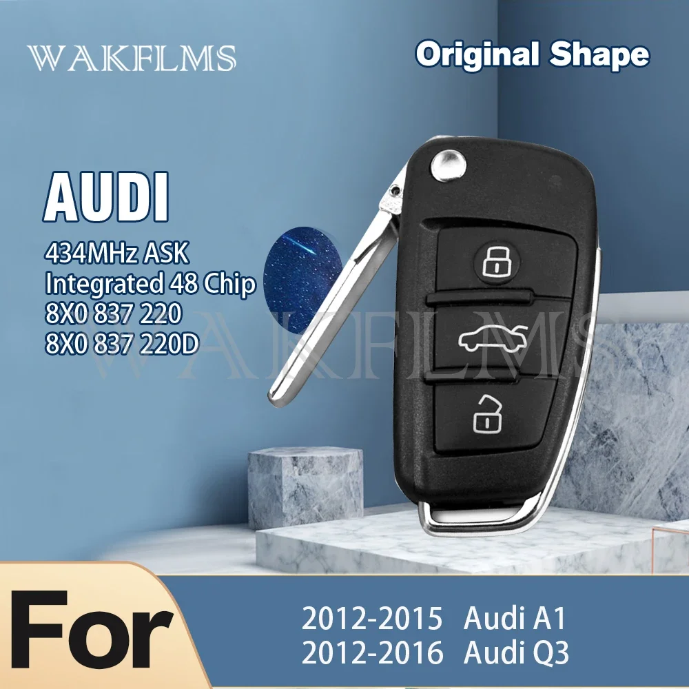 Clé de voiture pour Audi A1 Q3 2012–2016 Évaluation complète et guide d’utilisation pratique