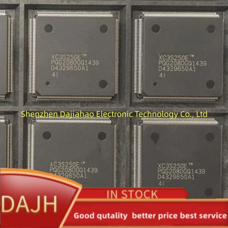 1 pçs/lote XC3S250E-4PQG208I XC3S250E dispositivo lógico programável IC FPGA 158 I/O 208QFP chips ic em estoque