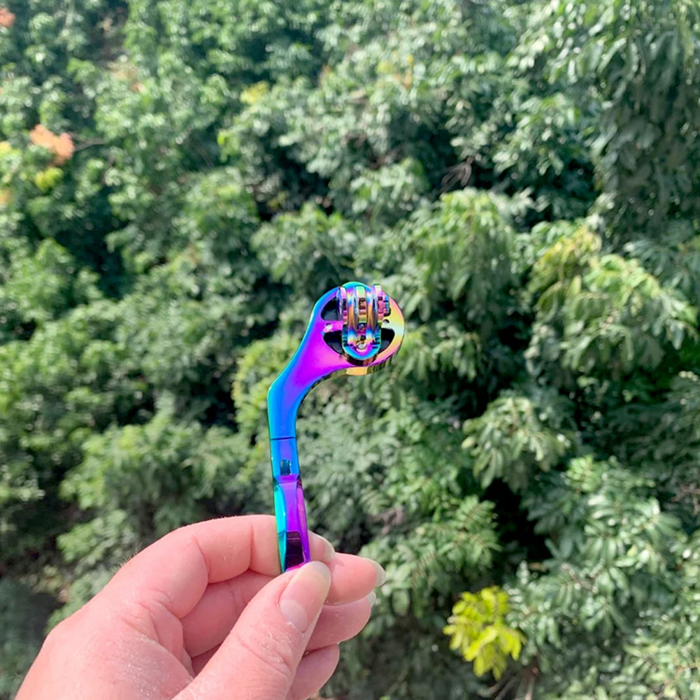 1pc 자전거 확장 컴퓨터 산악 자전거 컴퓨터 마운트 자전거 알루미늄 합금 홀더 부품 Garmin ForWahoo For Bryton