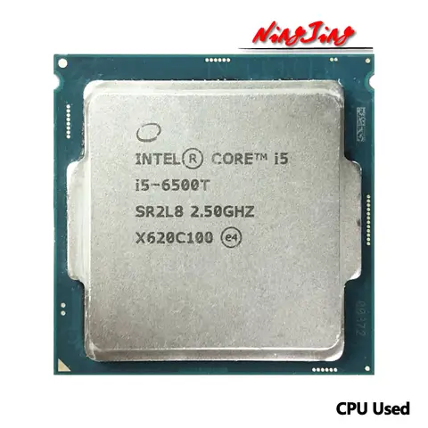 Intel Core i5-6500T i5 6500T 2,5 GHz Utilizzato CPU Quad-Core Quad-Thread 6M 35W LGA 1151