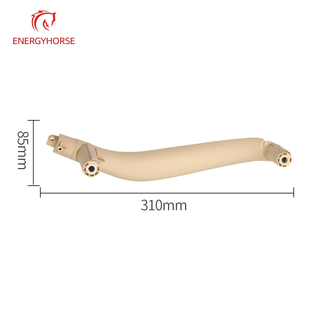 3Pcs LHD Car Interior Door Inside Pull Handle Sets Replacement For BMW X5 X6 F15 F16 2014-2018 51417292243 51417292244